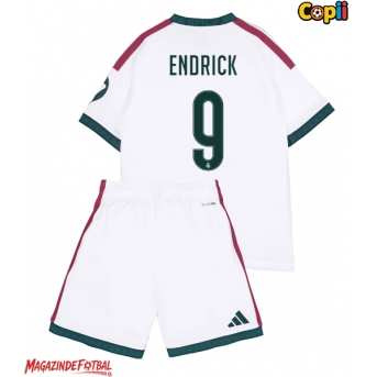 Real Madrid Endrick #9 Echipament de Fotbal Replică 2026-27 Copii Acasa (+ Șorturi)
